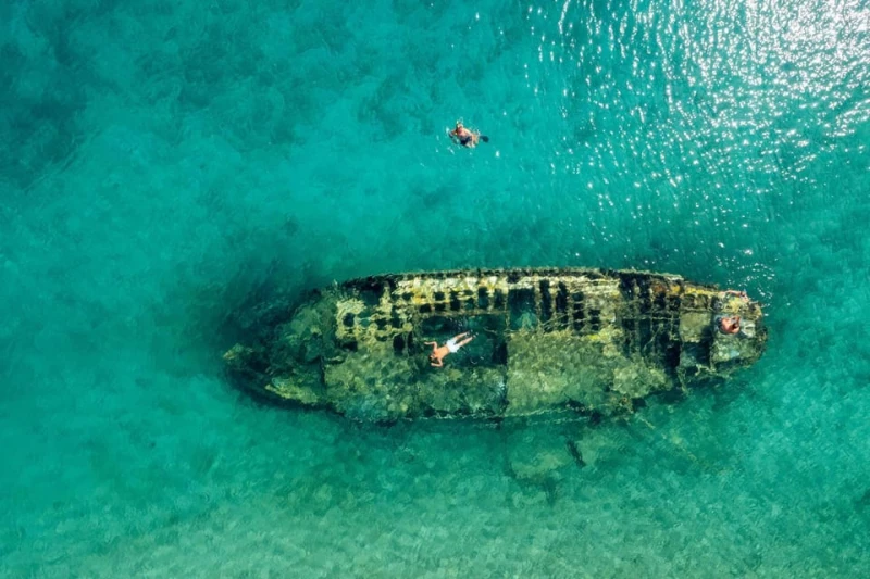 From Trogir & Marina: Blue Lagoon & 3 Islands Private Half-Day Tour