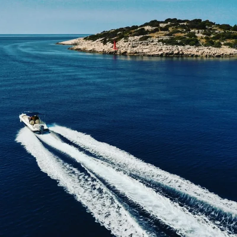 Zadar Kornati National Park private speedboat tour