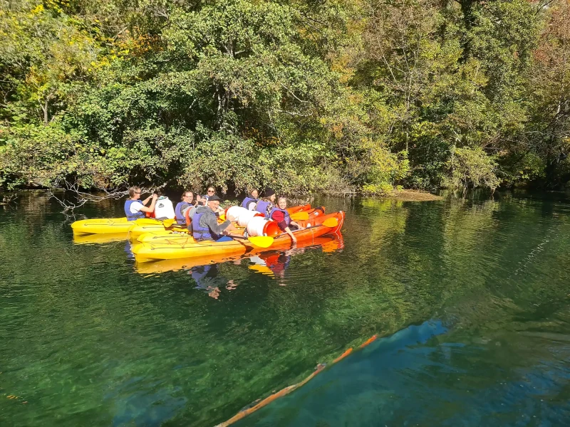Omiš / Split: 4h Kayaking in Cetina Protected Nature Park Area