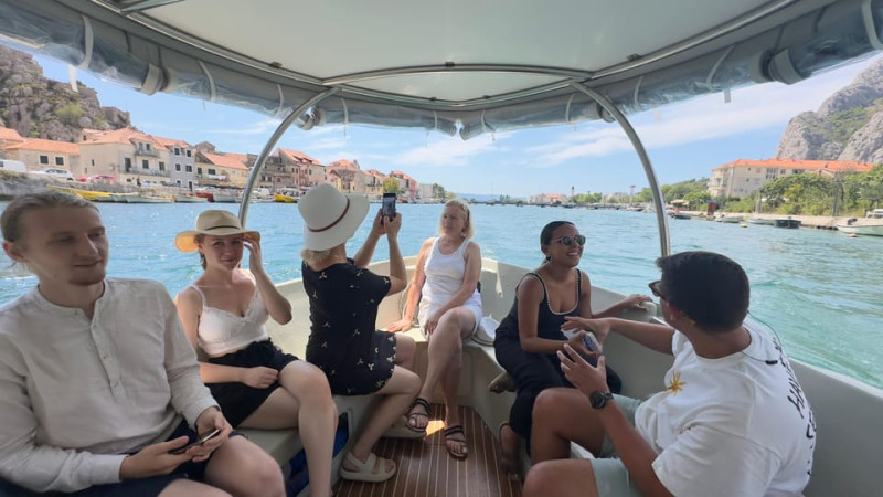 Omiš 2 hour River Cetina Boat Tour