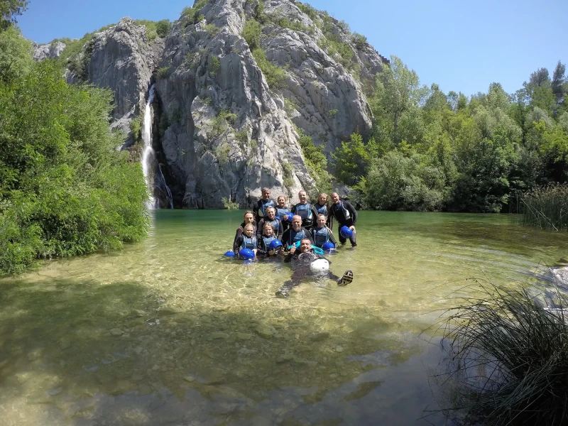 Omiš Adrenaline Canyoning Cetina River