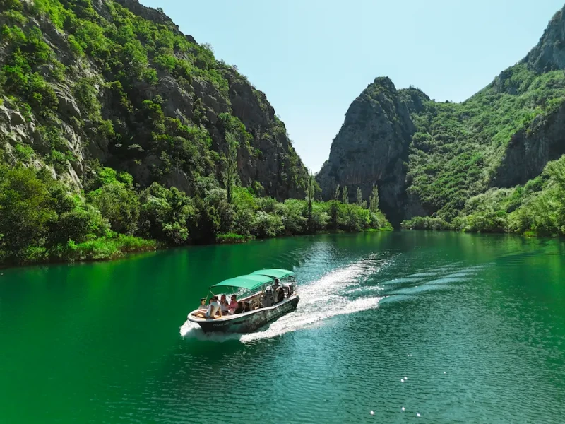 Omiš Glassboat Torpedo – Cetina River Cruise