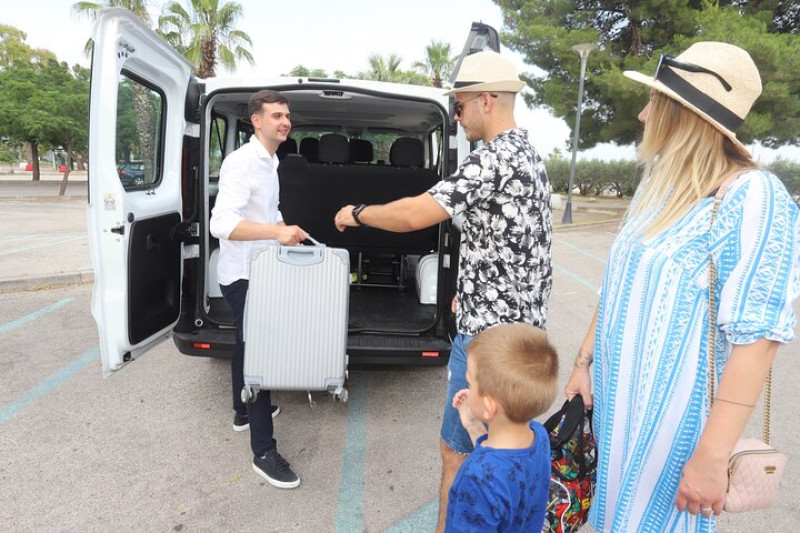 Transfer from Split Airport to Split