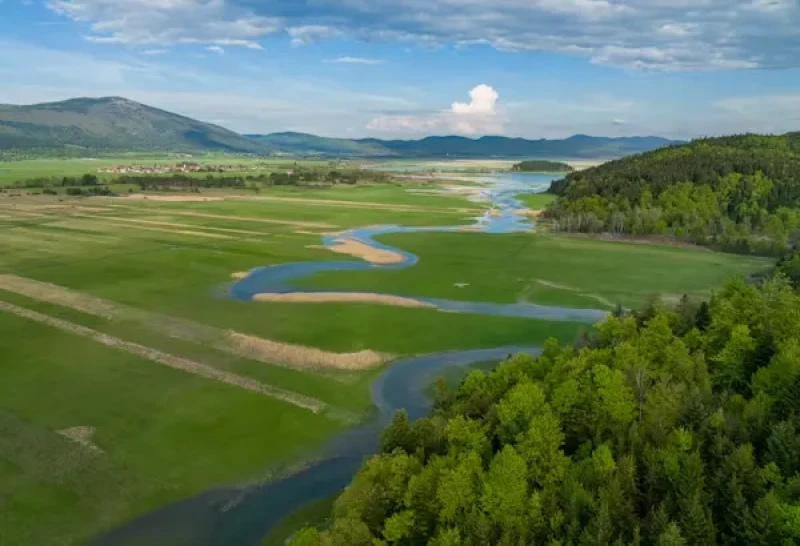 Mreznica River Waterfalls