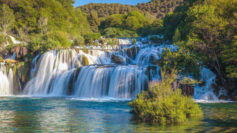 From Šibenik: National Park Krka and Islands, Zlarin, Tijat and Prvić