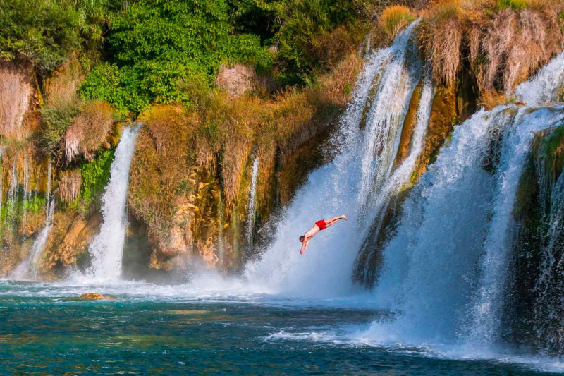 From Šibenik: National park Krka with swiming