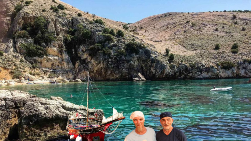 Uninhabited Island: Discover Plavnik with a Pirate Ship