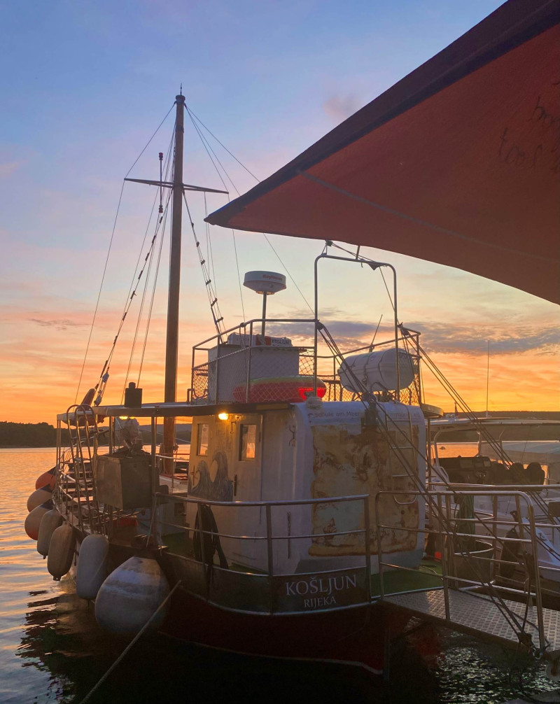 Evening Boat Trip to Krk City: Explore Nightlife & Culture