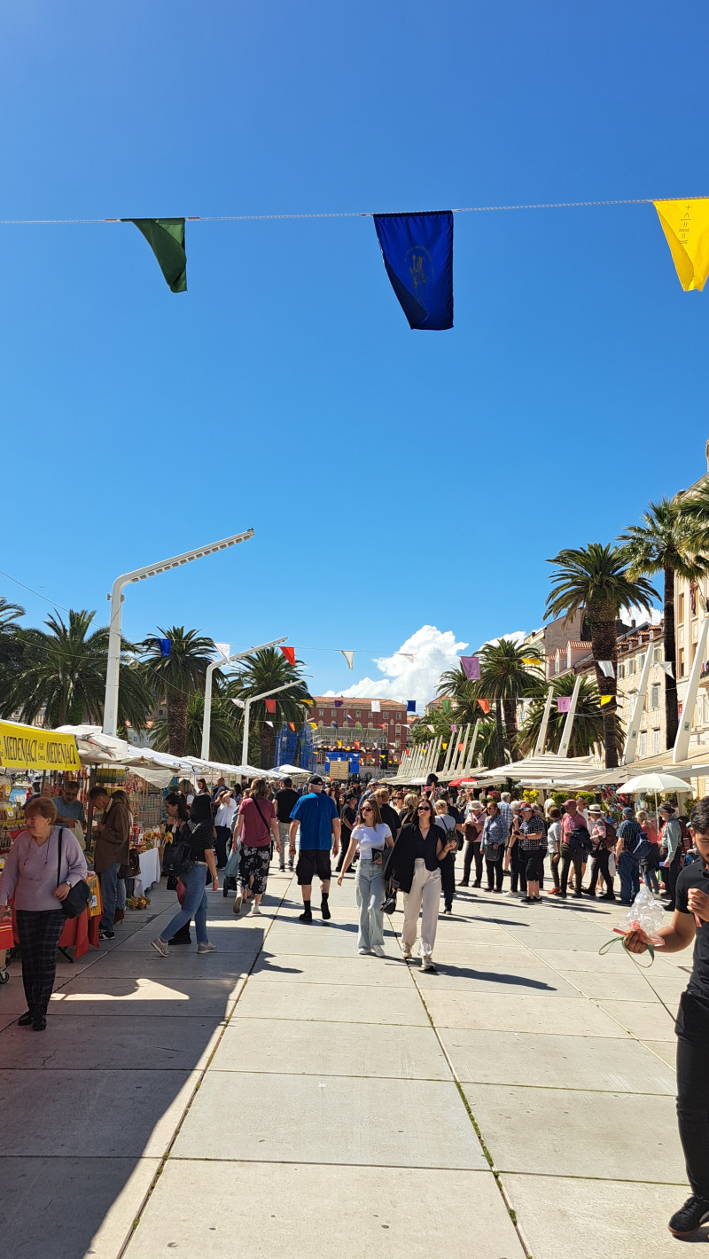 Walking tour around Split